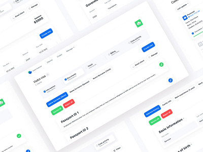 Web system to get a visa canda system ui uiux web xd