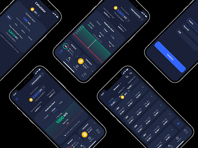 App for miners 💎 app bitcoin crypto dark theme ios miners worker