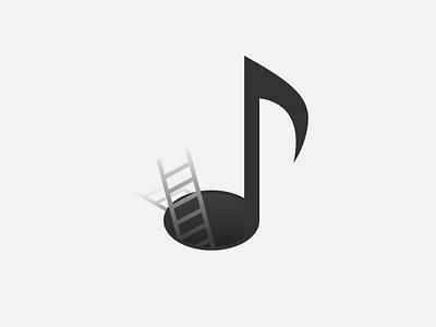 Stairway to Music branding design graphic graphic design illustration logo logodesign vector vector illustration