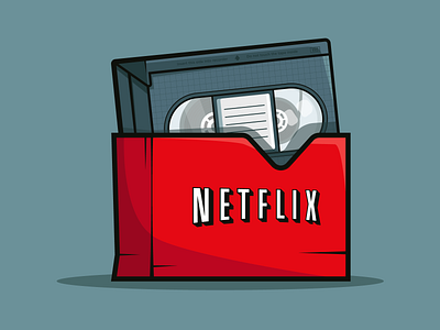 Netflix 🍿 creative design flat graphic graphic design illustration inspiration vector vector illustration