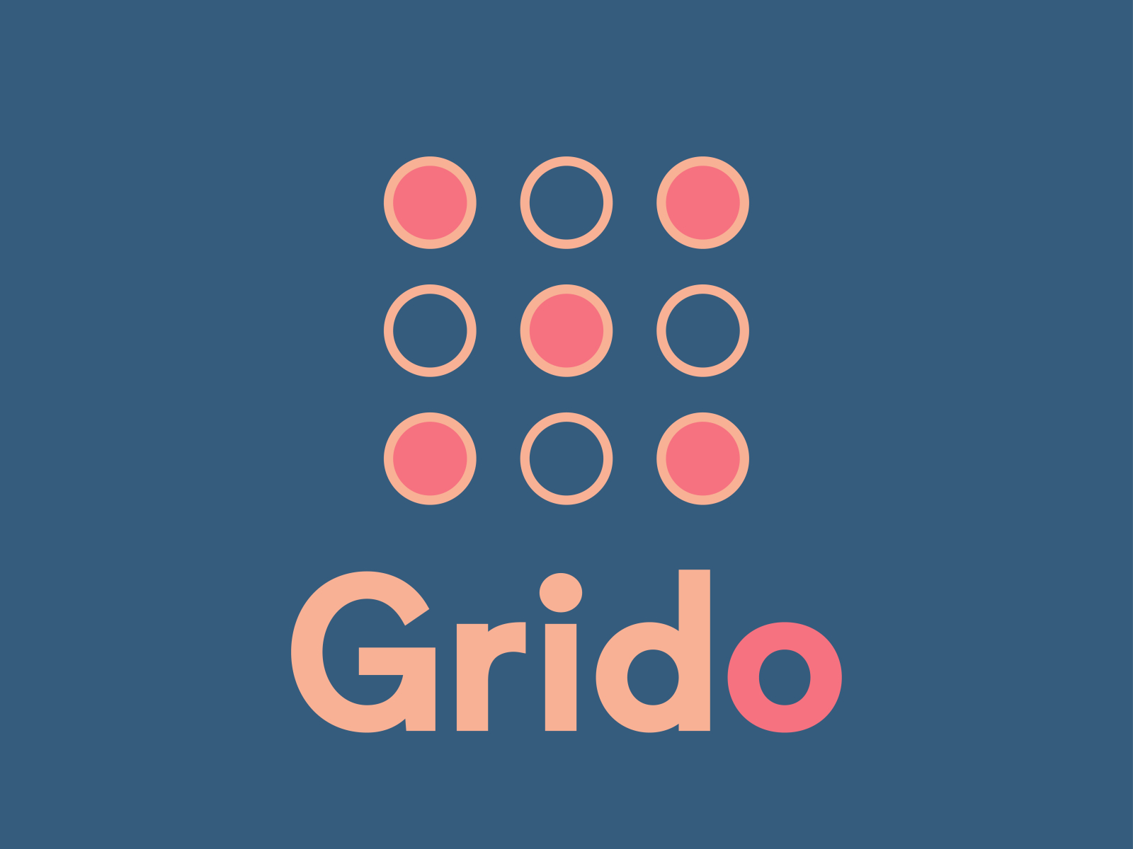 Grido Based Logo by Muhammed Ajwad K on Dribbble