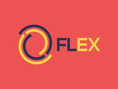 FLEX - Packaging expert app branding design icon illustration logo typography