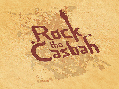 Rock the Casbah branding graphic design logo