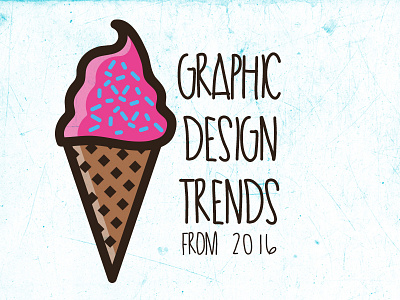 Our Favorite Graphic Design Trends from 2016 design flat icons graphic design trends
