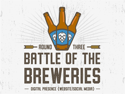 Battle of the Breweries: Round 3 beer breweries design freelance graphicdesign logos