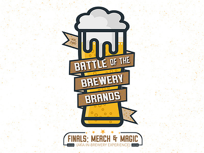 Battle of the Breweries Finals beer branding fonts freelancing graphic design illustration logo design logos typography