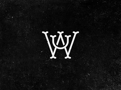 Wu identity logo mark monogram u w