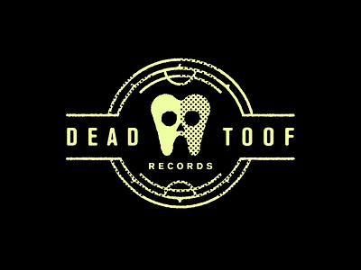 Dead Toof label logo music records skull tooth