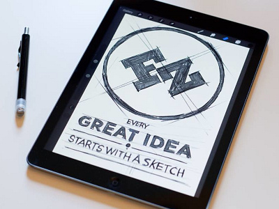 Great Idea Sketch awesomeness design design studio drawing floodzone fz media ipad procreate app sketch
