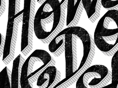 It's How We Do drawing hand lettering illustration lettering letters type typography