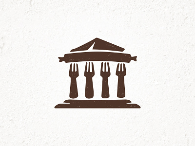 Greek Food Sanctuary Logo concept