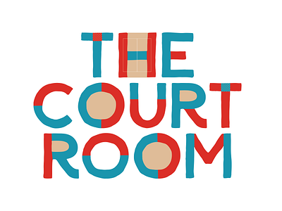 CourtRoom 01 branding logo