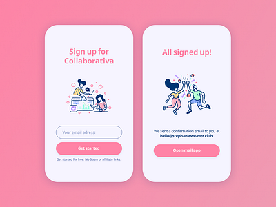 Daily UI #1 — Sign Up