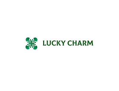 lucky charm 04 flat icon logo