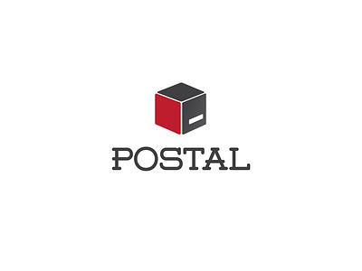 postal1 design flat logo