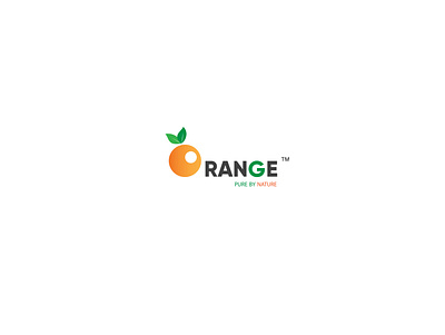 orange farm Recovered 05 branding design flat icon logo