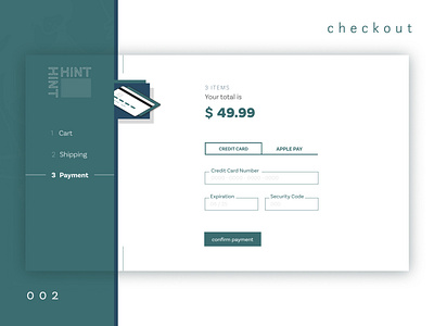 Daily UI Challenge 002 - Checkout