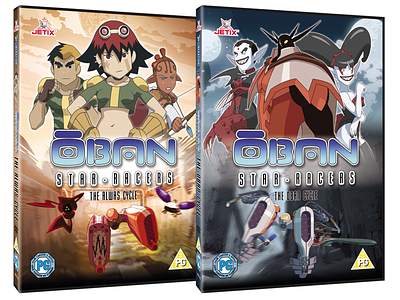 Oban Star Racers design dvd