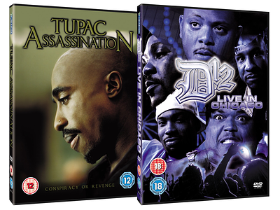 Tupac / D12 design dvd