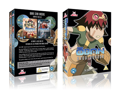 Oban Box Set design dvd