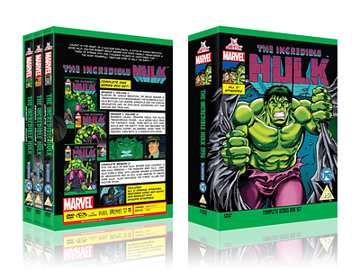 Hulk Box Set design dvd