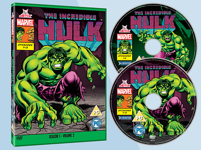 The Incredible Hulk 1996 design dvd hulk illustration incredible marvel