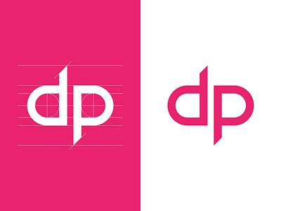 DP Logo font logo typeface