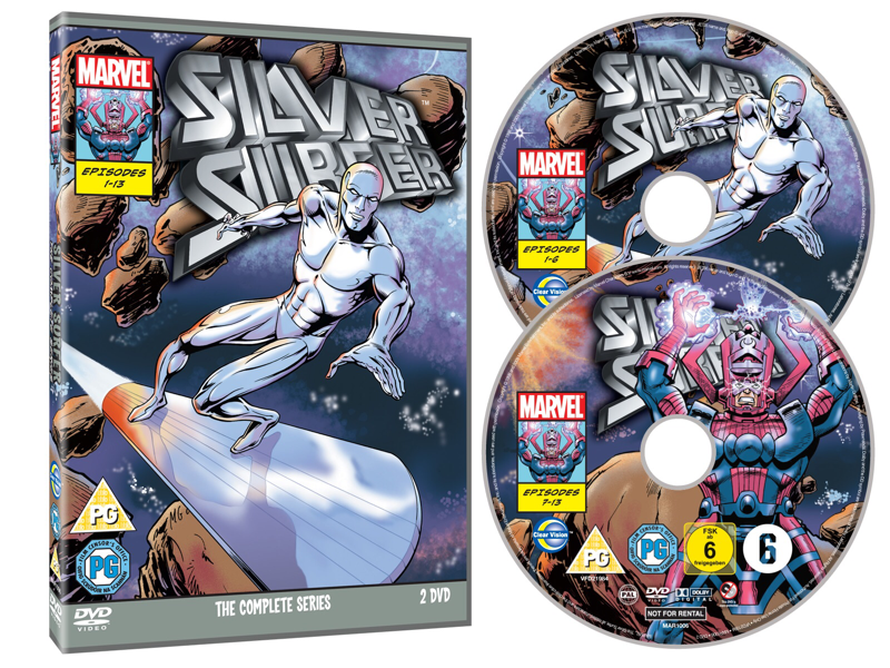 Silver Surfer DVD by Brian Roberts on Dribbble