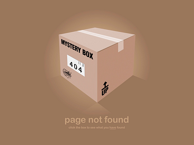 Mystery Box 404 404