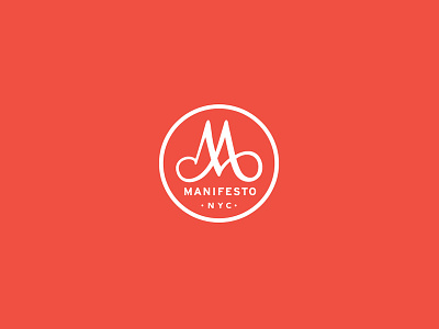 Manifesto NYC i identit branding identity logo