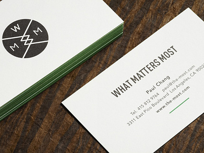 What Matters Most Identity & Stationary