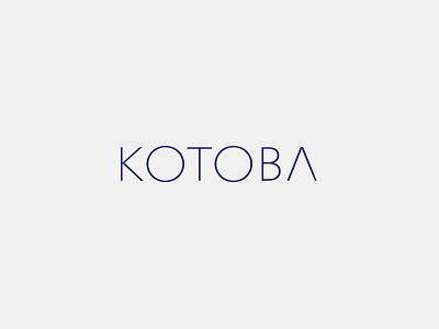Kotoba Identity branding identity logo
