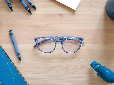 Warby Parker Blog art direction web