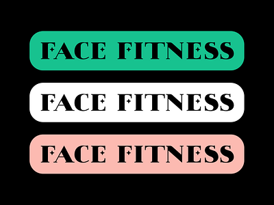 Logo for Face Fitness beauty branding design face facefintess fitness graphic design logo logotype typography ui vector