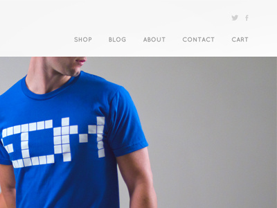 Bafe Website apparel home icon interface layout minimal nav shirt ui ux web website