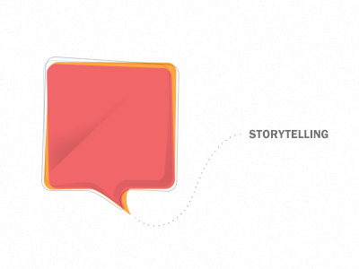 Speech Bubble Storytelling branding bubble design icon mark speech story texture web
