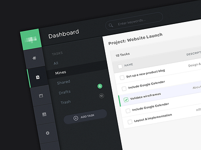 Webapp Dashboard