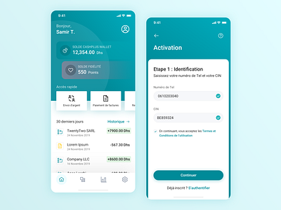 Wallet app