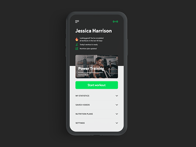 Workout Tracker 041 adobe xd app daily 100 challenge dailyui fitness gym mobile app navigation ui ux workout workout tracker