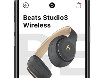 E-Commerce_012 012 beats by dre clean daily 100 ecommerce headphones ios mobile shopping ui