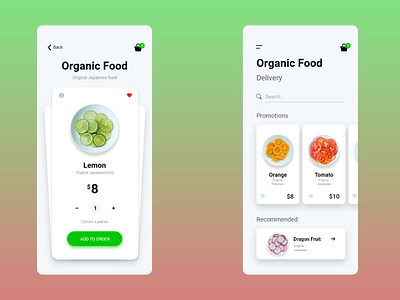 Organic Food App