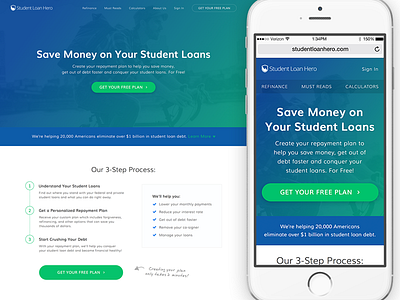 Student Loan Hero - New Homepage