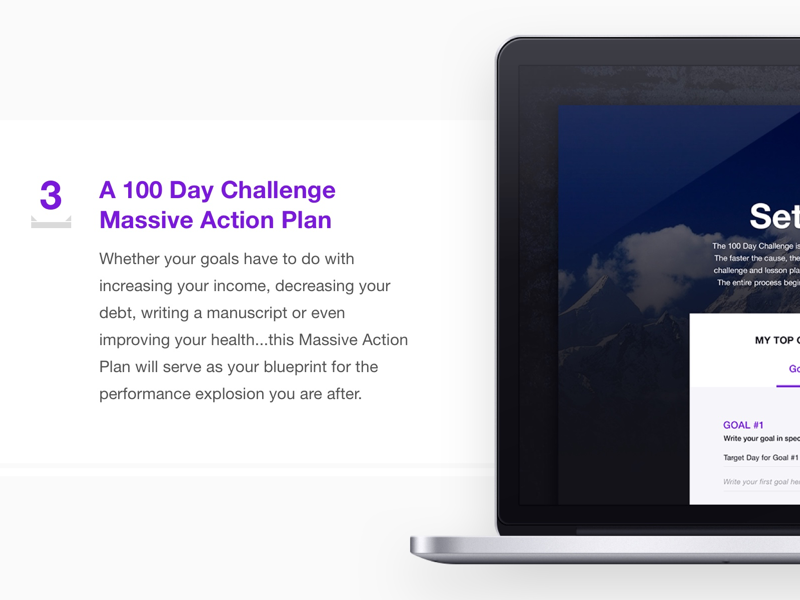 100DayChallenge.com - Upcoming Sales Page
