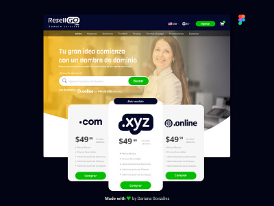 ResellGo website design ui website