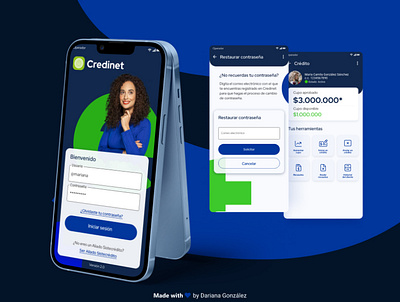APP Crediner 2.0 app design figma uidesign