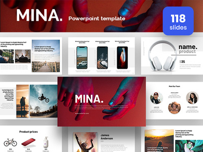 Mina Powerpoint Presentation Template