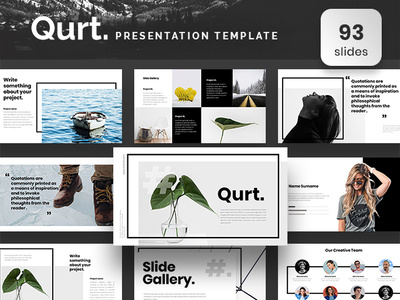 Qurt Powerpoint Presentation Template