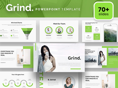 Grind Powerpoint Presentation Template