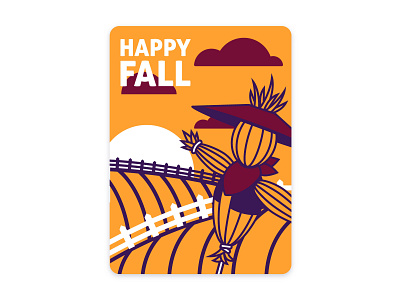 Fall Scarecrow adobe adobe illustrator illustration nintendo