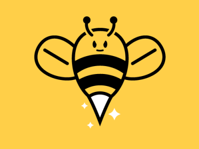 Final Sting adobe illustrator bee design ffxiv gaming icon illustration logo vector yellow